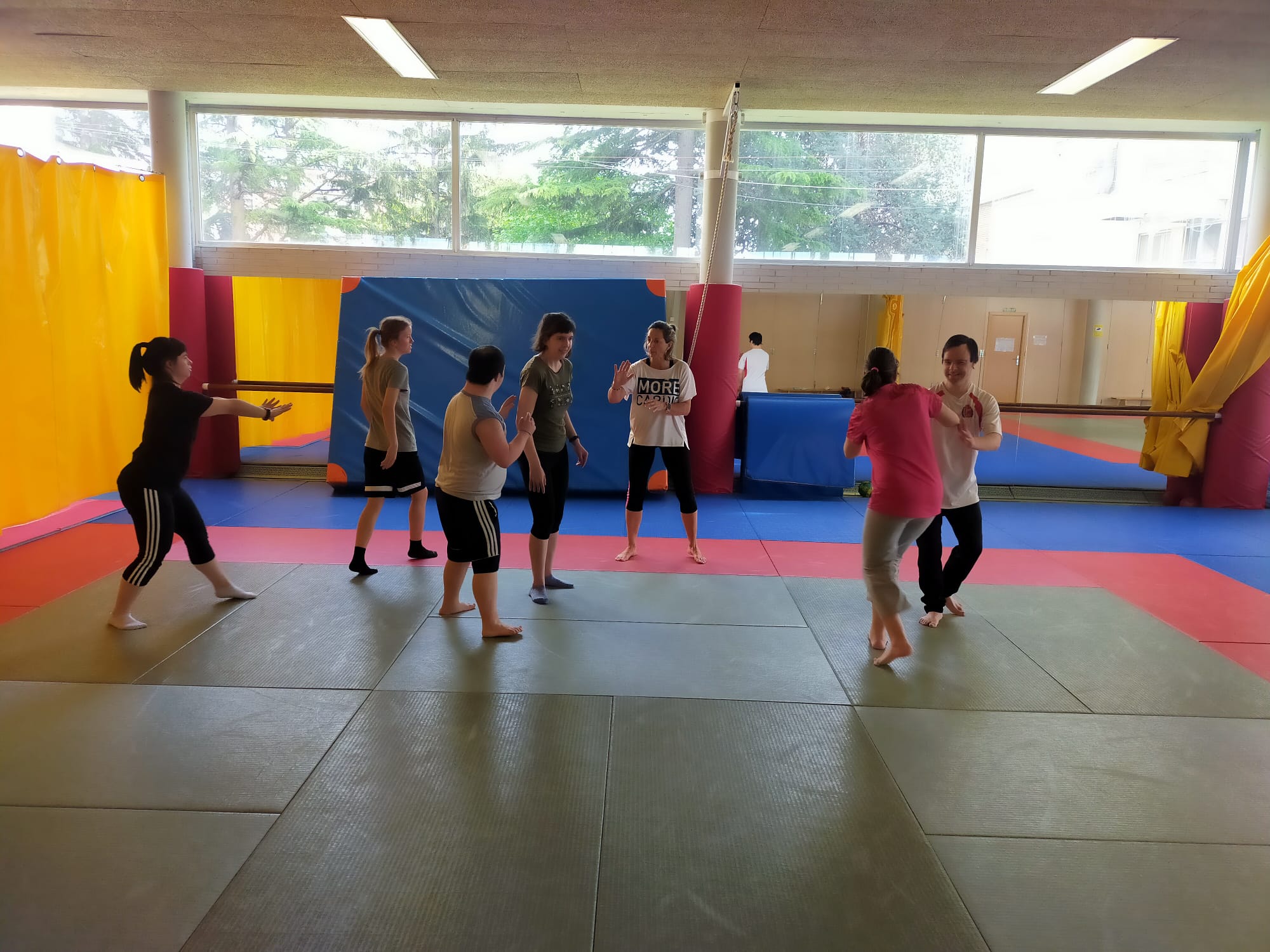 Comienza el Taller de Defensa Personal para personas con Discapacidad Intelectual 18-05-22